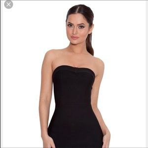 House of CB black dress